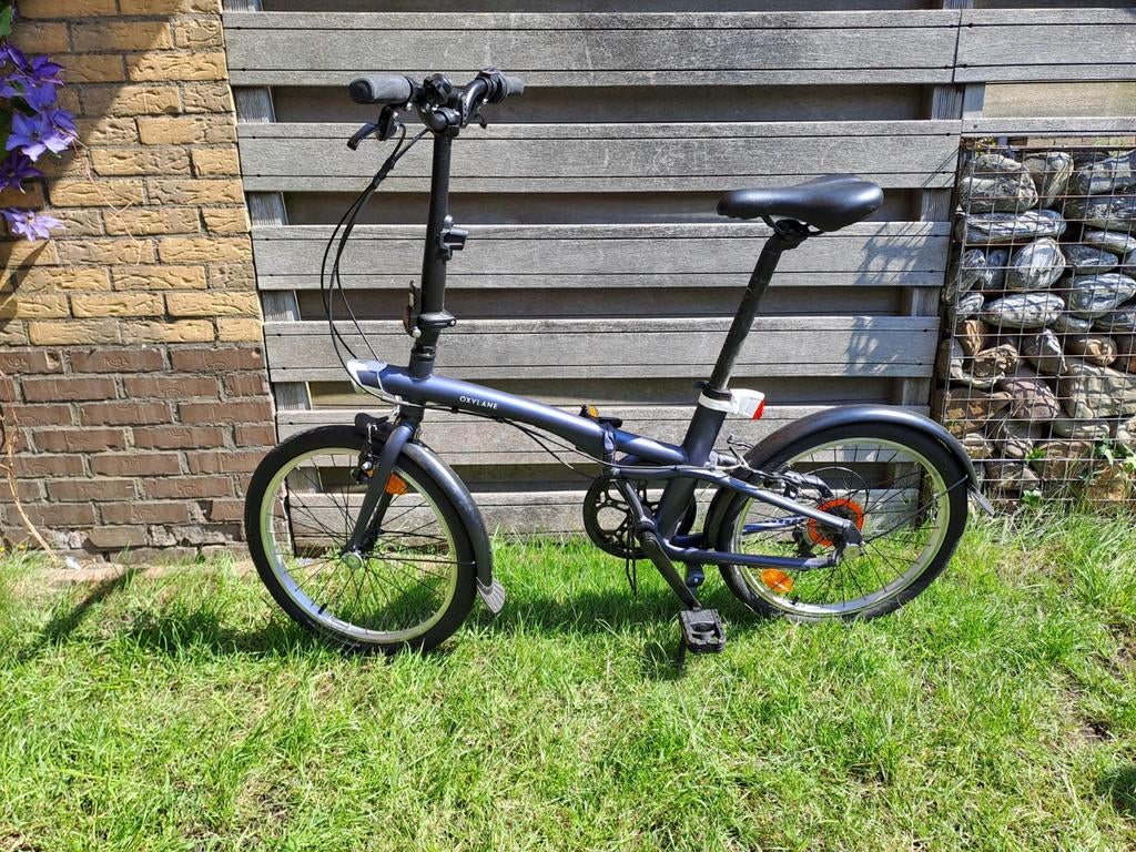 Vouwfiets met 7 versnellingen, Fietsen en Brommers, 20 inch of meer, Gebruikt, Velgrem, Versnellingen
