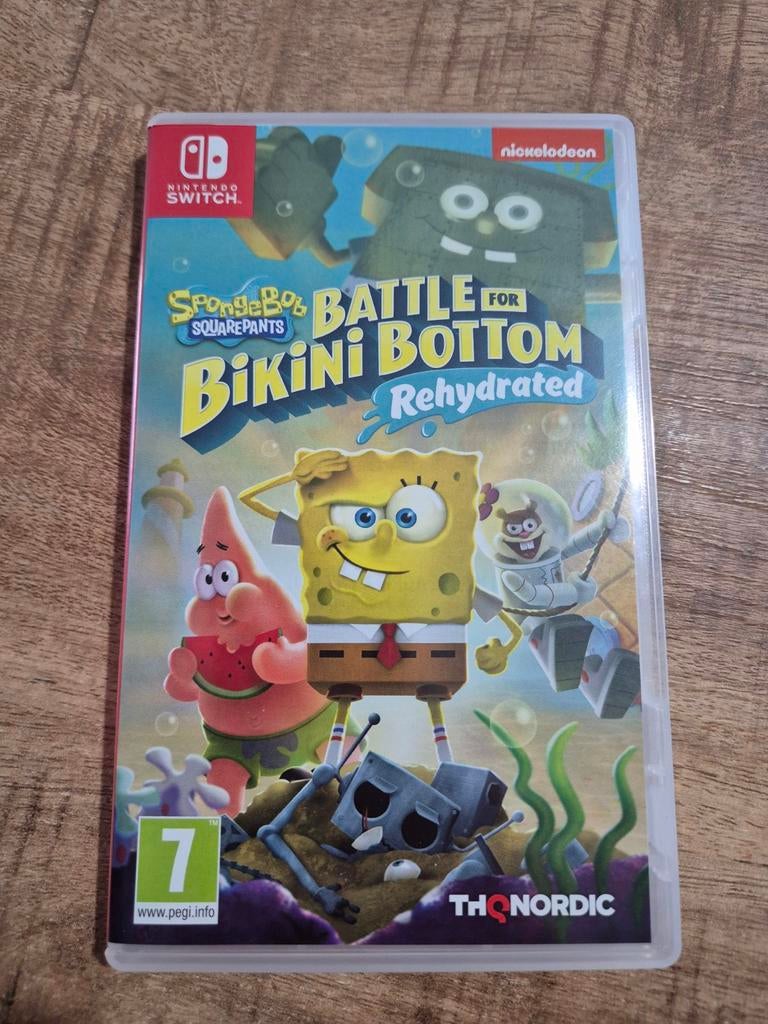 SpongeBob SquarePants: Battle for Bikini Bottom Rehydrated, Spelcomputers en Games, Games | Nintendo Switch, Ophalen of Verzenden
