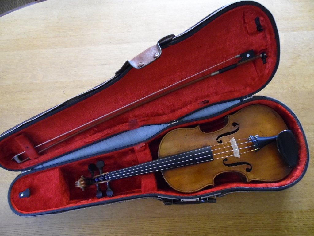 Viool 4/4, Muziek en Instrumenten, Strijkinstrumenten | Violen en Altviolen, Gebruikt, Viool, Ophalen of Verzenden, 4/4-viool