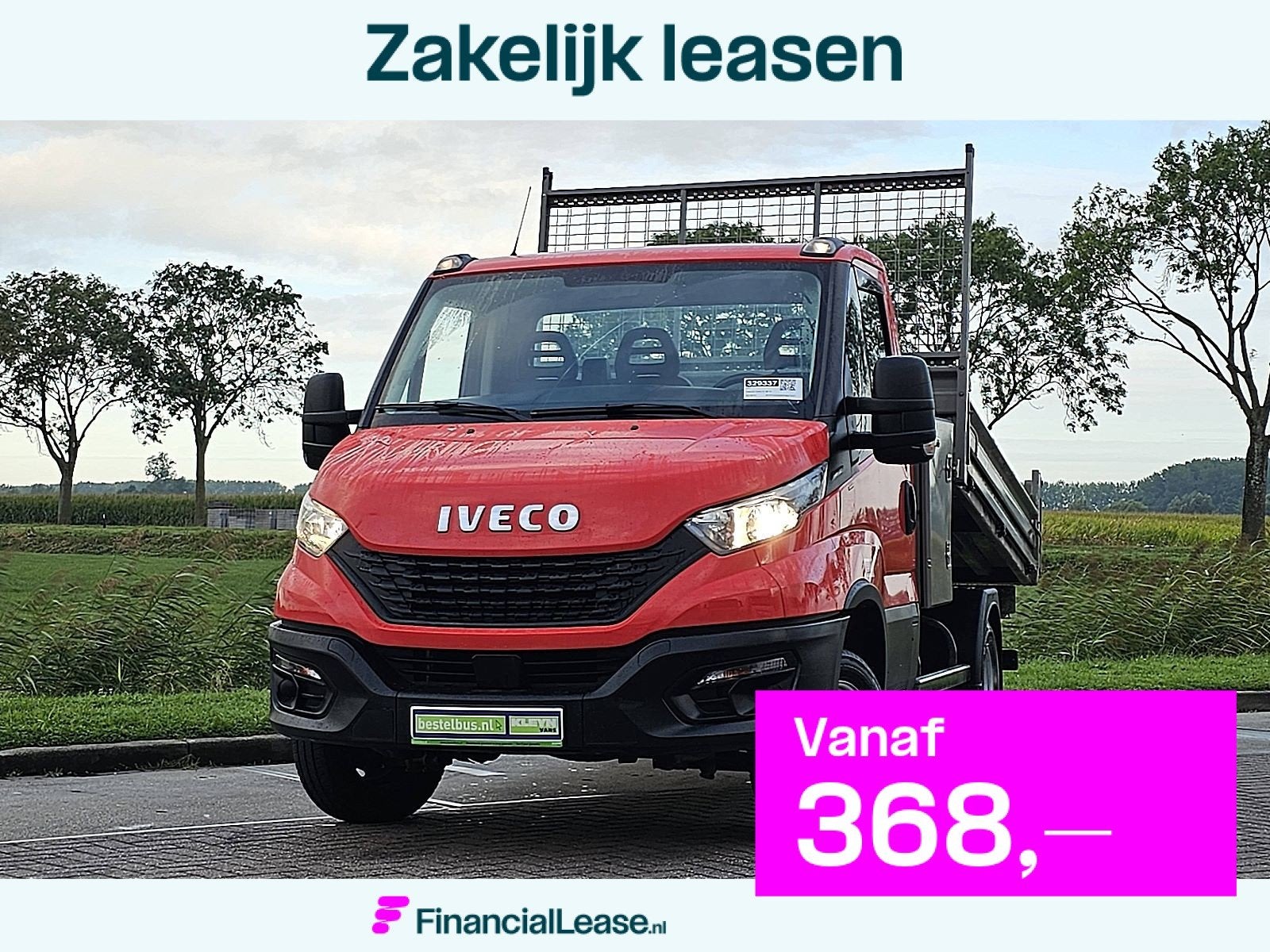 IVECO DAILY 35C12 kipper kist ac euro6, Gebruikt, Iveco, 116 pk, Bedrijf