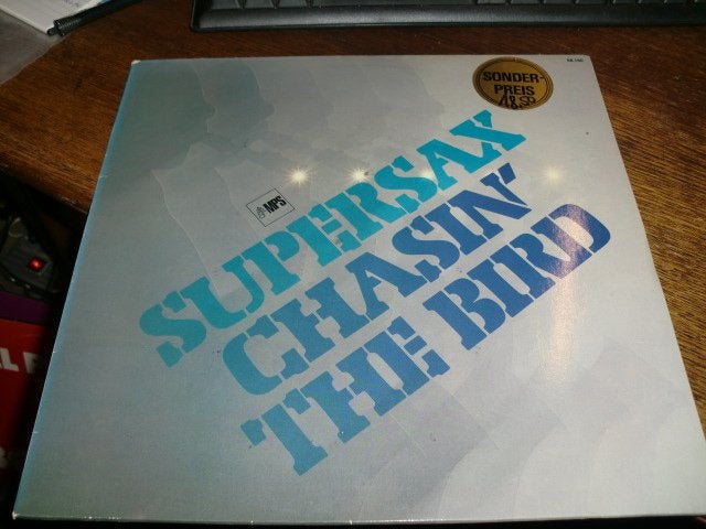 Supersax ‎– Chasin' The Bird MPS  LP Germany 1977, LP, Ophalen of Verzenden, Zo goed als nieuw, 12 inch