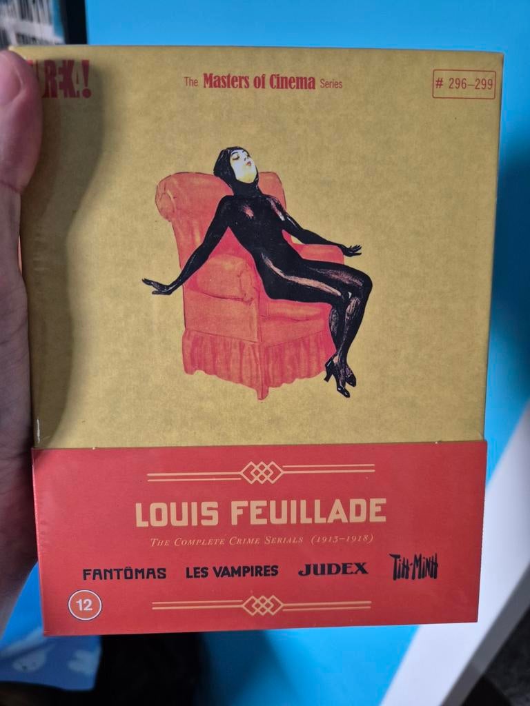 Louis Feuillade Boxset Eureka Masters of Cinema nieuw in sea, Cd's en Dvd's, Blu-ray, Ophalen of Verzenden