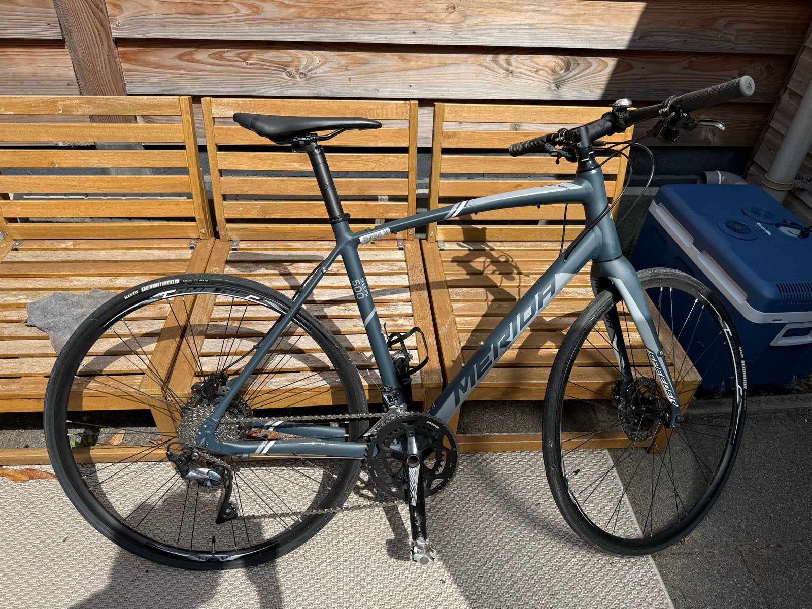 Merida Speeder 500 - Maat M/L, 28 inch, Zo goed als nieuw, 15 tot 20 versnellingen, Schijfrem