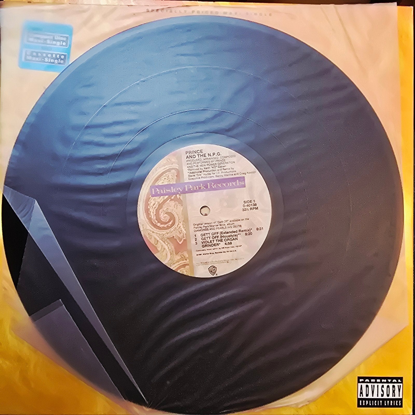 Prince and the N.P.G. - Gett Off (Maxi-Single) - Nieuw, Overige genres, Ophalen of Verzenden, EP, 12 inch