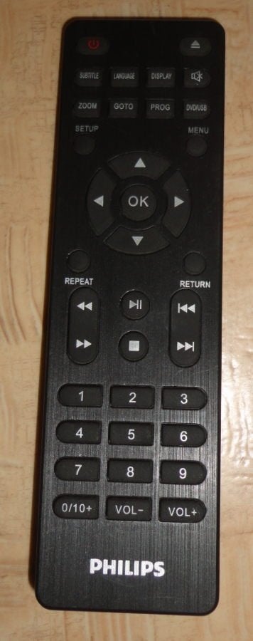 Afstandsbediening Philips EP200 / TAEP200 DVD-speler , Ophalen of Verzenden, Zo goed als nieuw, Origineel, Dvd