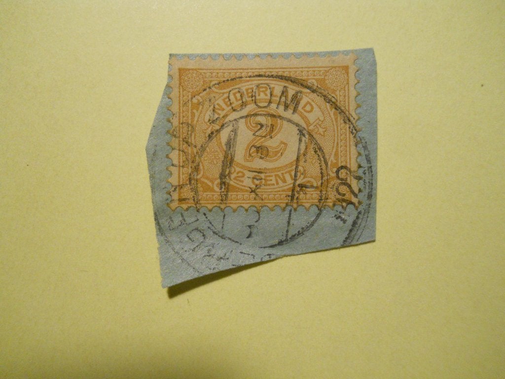 Nederland 1899 Cijfer Nvph.54 Rondstempel Bergen op Zoom, Postzegels en Munten, Ophalen of Verzenden, T/m 1940, Gestempeld