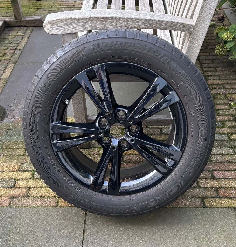 BMW X1 F48 X2 F39 17 inch velgen Bridgestone Winterbanden, Ophalen, Gebruikt, Velg(en), 17 inch