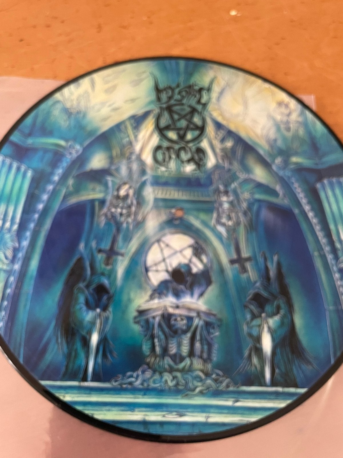 Mystic circle infernal satanic verses pdisc, Ophalen of Verzenden, Zo goed als nieuw
