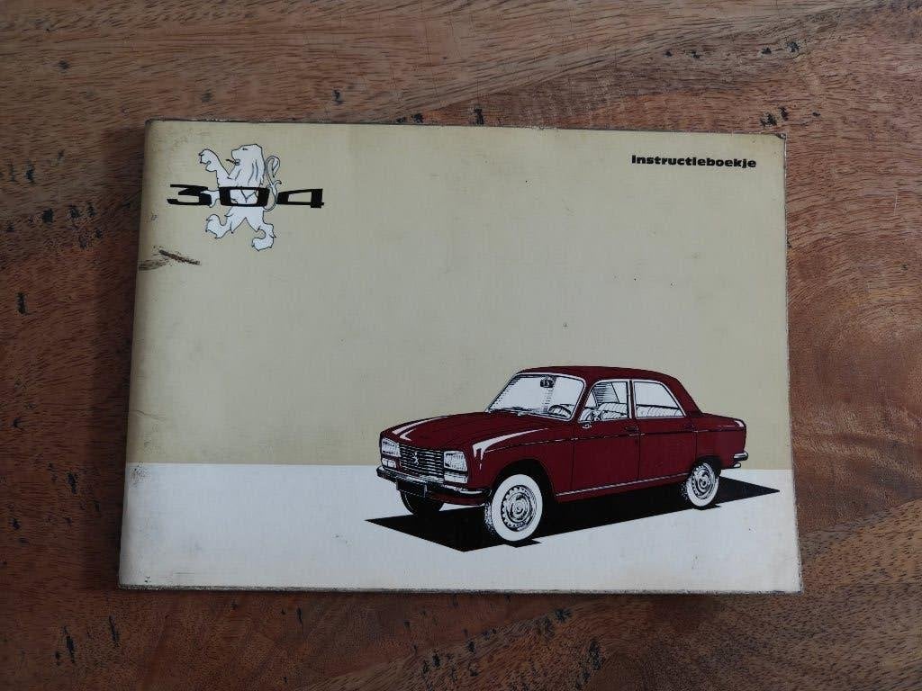 Peugeot 304 Instructie boekje., Ophalen of Verzenden