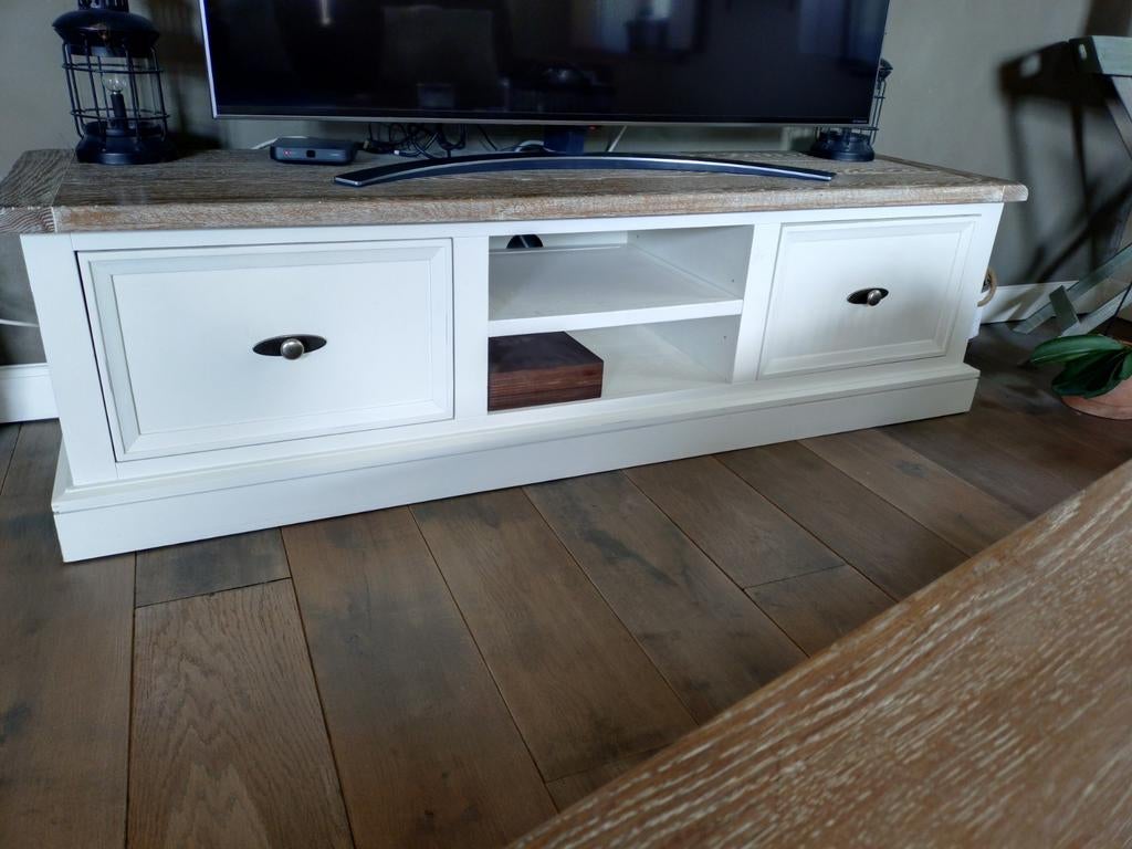 Landelijk meubelset in topconditie, 100 tot 150 cm, Glas, Ophalen of Verzenden, Zo goed als nieuw