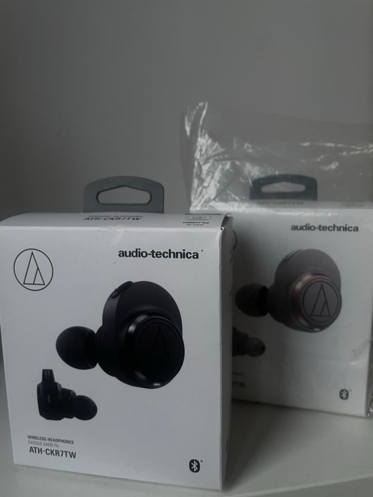 Audio-Technica ATH-CKR7TW Draadloze Oordopjes  - Nieuwstaat, Ophalen of Verzenden, Zo goed als nieuw, Overige merken, Draadloos