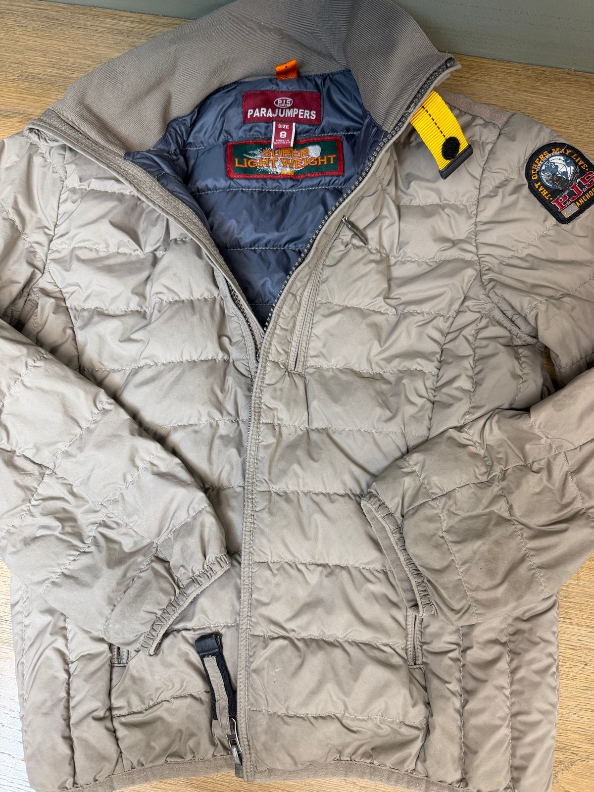 Parajumpers Super Lightweight Jas maat 8, Ophalen of Verzenden, Gebruikt, Jongen