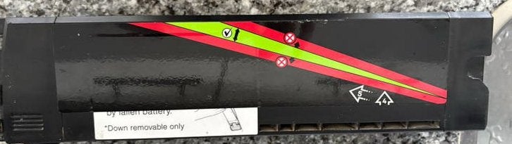 SHIMANO….BTE8020 36V 14Ah 504Wh, Ophalen, Gebruikt