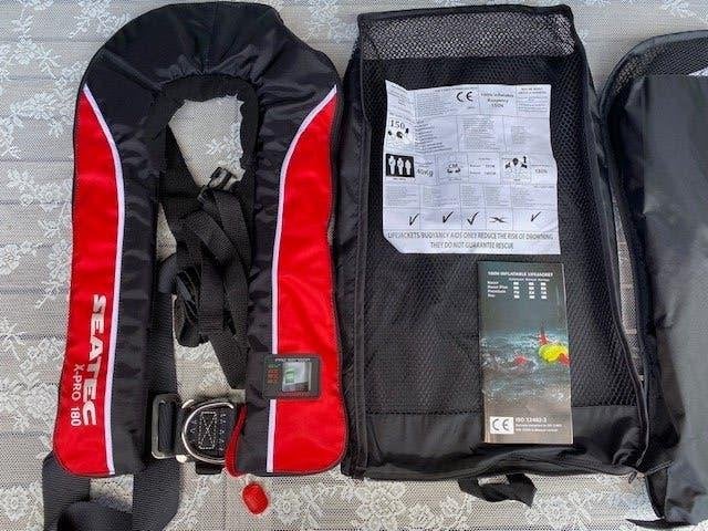 Zwemvest Seatec X-Pro Life jacket Vanaf 40 kg + CO2 patroon, Ophalen, Nieuw, Seatec X-Pro, Dame of Heer
