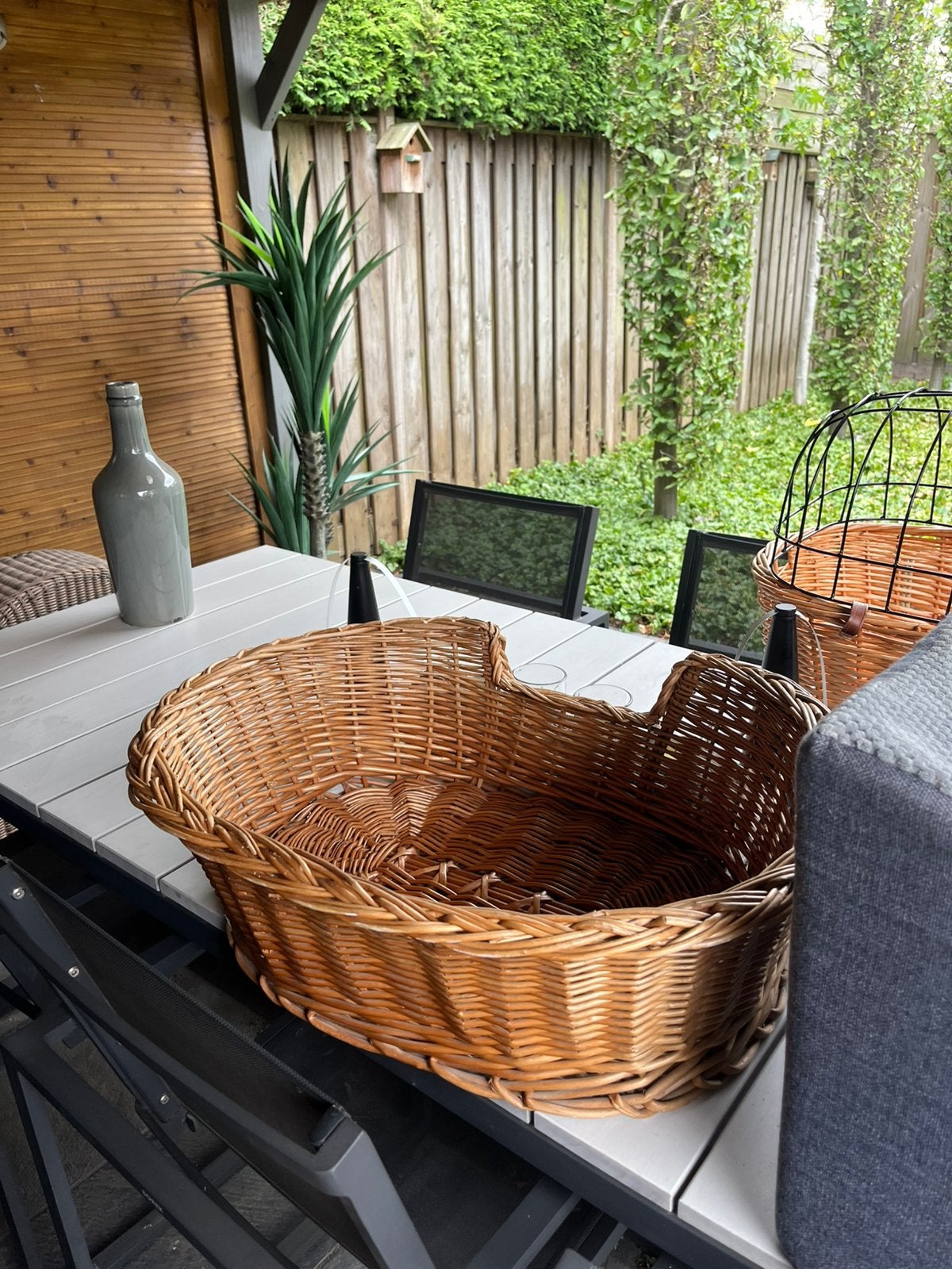 Rieten mand, Ophalen, Zo goed als nieuw, Riet