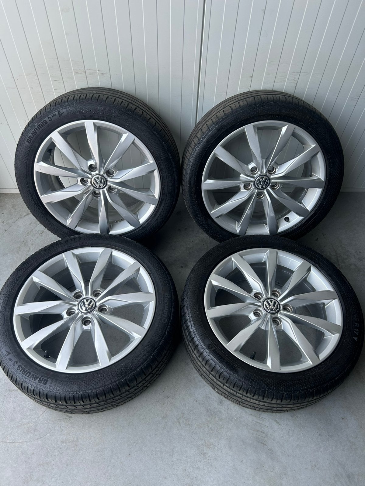 Originele Volkswagen Golf 5 6 7 Dijon 5x112 17 Inch Zomer, Banden en Velgen, 17 inch, Ophalen of Verzenden, Personenwagen