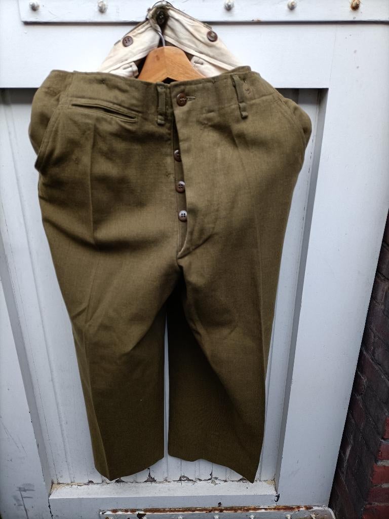 Originele US wo2 wollen broek, Verzenden, Landmacht, Amerika, Kleding of Schoenen