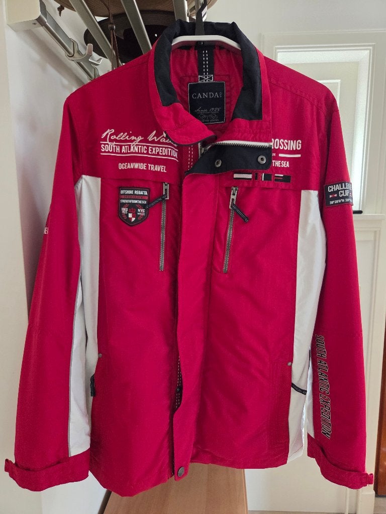 Nieuw zomerjack maat "M", Kleding | Heren, Maat 48/50 (M), Nieuw, Rood, C&A