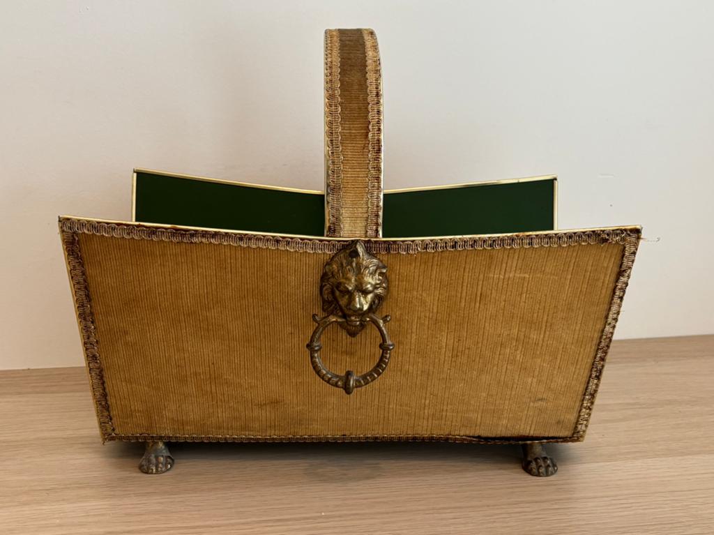 Vintage lectuurbak, Huis en Inrichting, Woonaccessoires | Krantenbakken en Lectuurbakken, Ophalen of Verzenden, Zo goed als nieuw