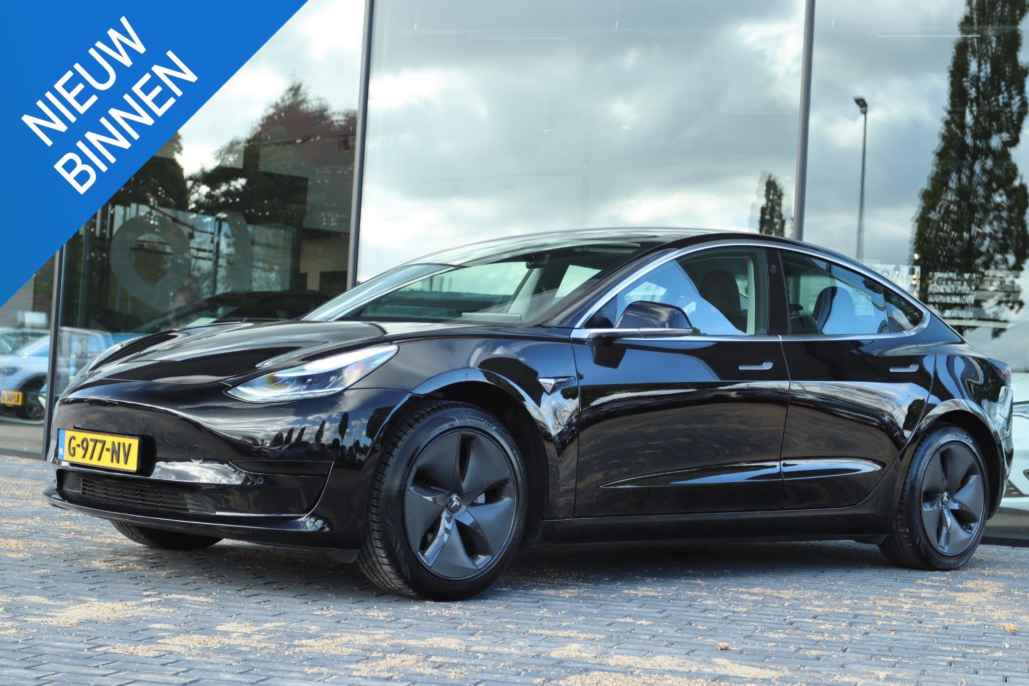 TESLA MODEL 3 STANDARD RWD PLUS 60 KWH SOH | AUTOPILOT | PAN, Auto's, Automaat, 238 pk, Gebruikt, Zwart