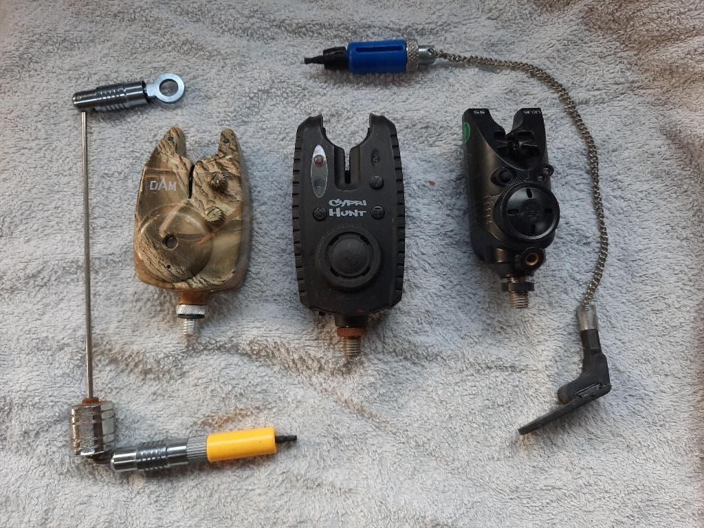 3 beetmelders voor het vissen, Watersport en Boten, Ophalen of Verzenden, Gebruikt, Overige typen