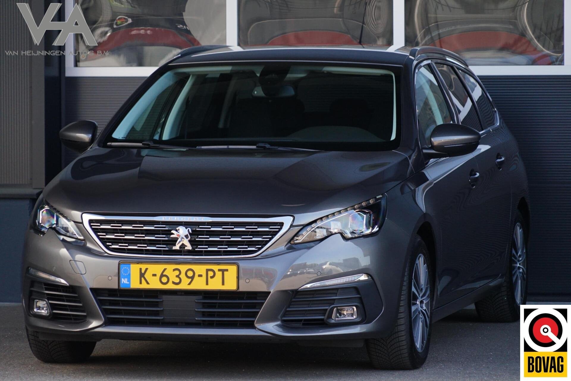 Peugeot 308 SW 1.2 PureTech Blue Lease Allure NL, nw dis. tr, Voorwielaandrijving, Dealer onderhouden, Gebruikt, Euro 6