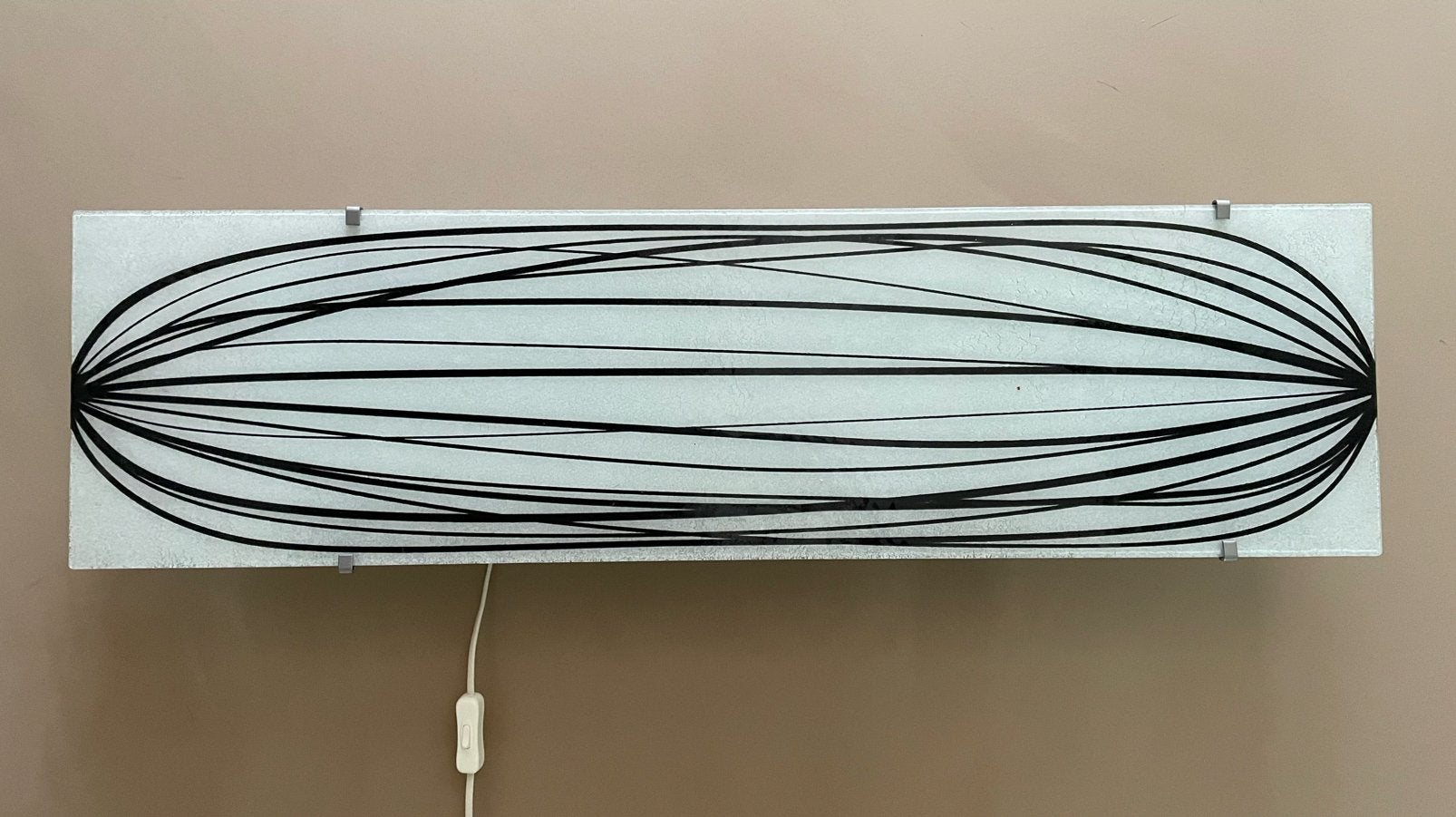 IKEA wandlamp Gyllen, Ophalen, Zo goed als nieuw, Glas