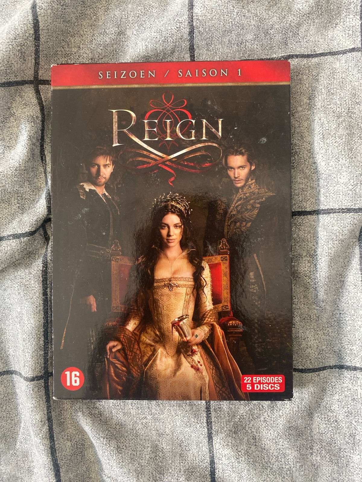 Reign Seizoen 1 DVD Boxset - 22 Afleveringen, 5 Discs, Cd's en Dvd's, Dvd's | Tv en Series, Vanaf 16 jaar, Ophalen, Zo goed als nieuw