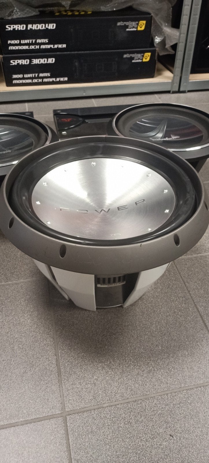 15" 38cm Subwoofer Rockford Fosgate power T115D4 in topstaat, Auto diversen, Autospeakers, Ophalen, Zo goed als nieuw