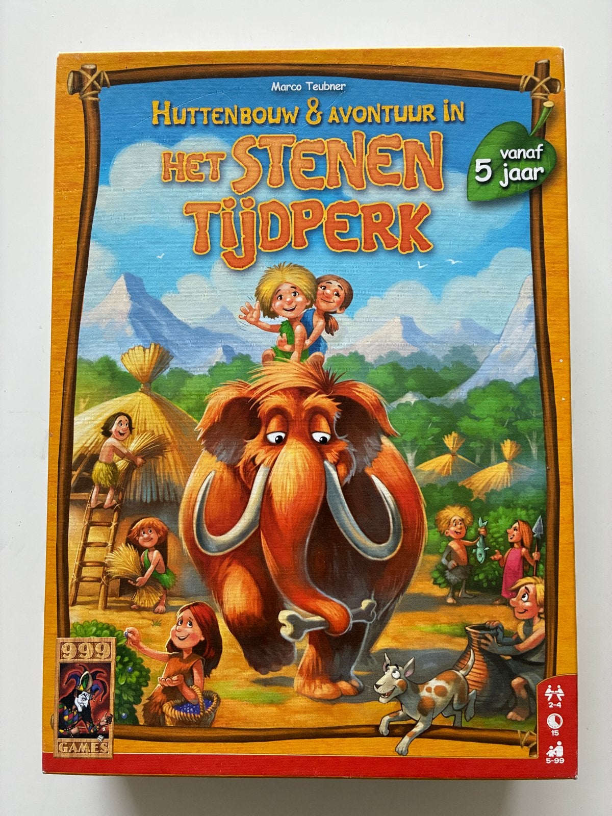 Het Stenen Tijdperk Bordspel, Hobby en Vrije tijd, Gezelschapsspellen | Bordspellen, Ophalen, Zo goed als nieuw