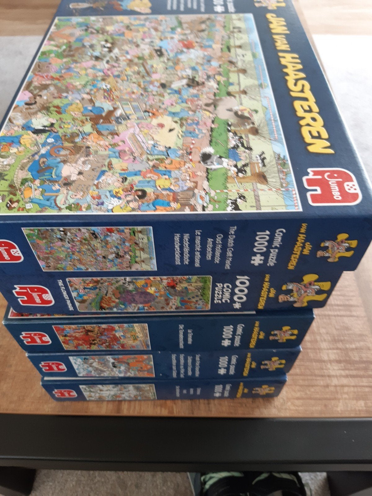 Heel veel Wasgij en Jan van Haasteren puzzels, zie tekst, Ophalen of Verzenden, 500 t/m 1500 stukjes, Zo goed als nieuw