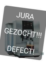 GEZOCHT! JURA Koffiemachines Defect of werkend!, Witgoed en Apparatuur, Koffiezetapparaten, 10 kopjes of meer, Koffiemachine, Ophalen of Verzenden