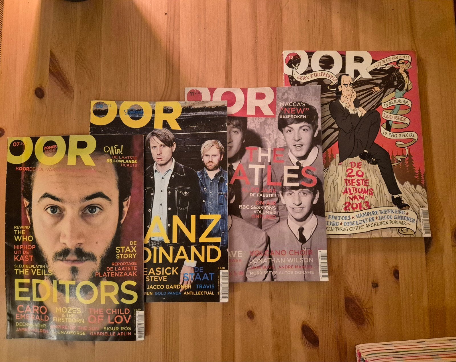28x Muziekkrant OOR - Jaargangen 2013, 2014, 2015, 2016, Boeken, Ophalen, Gelezen, Muziek, Film of Tv