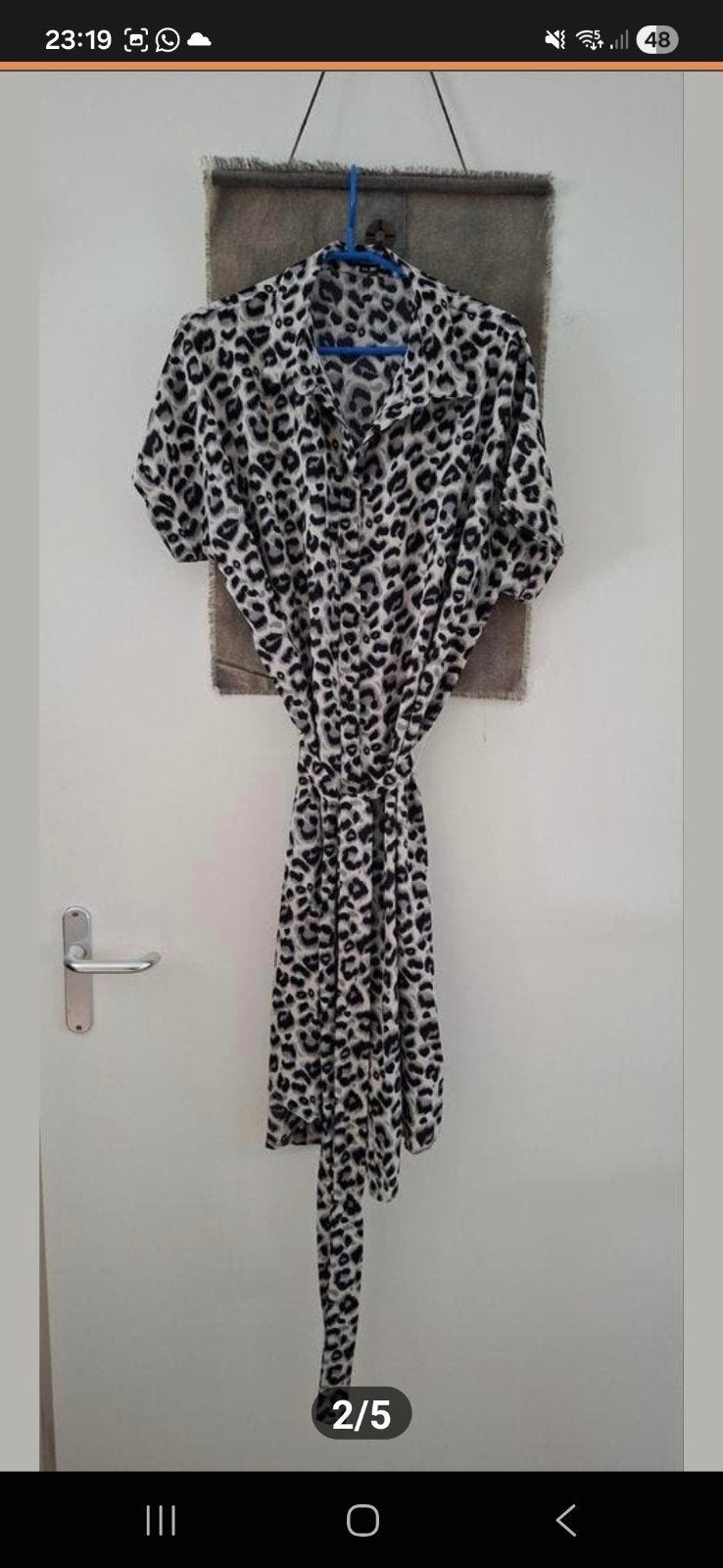 Exxcellent blouse jurk., Kleding | Dames, Ophalen of Verzenden, Zo goed als nieuw, Maat 42/44 (L), Onder de knie