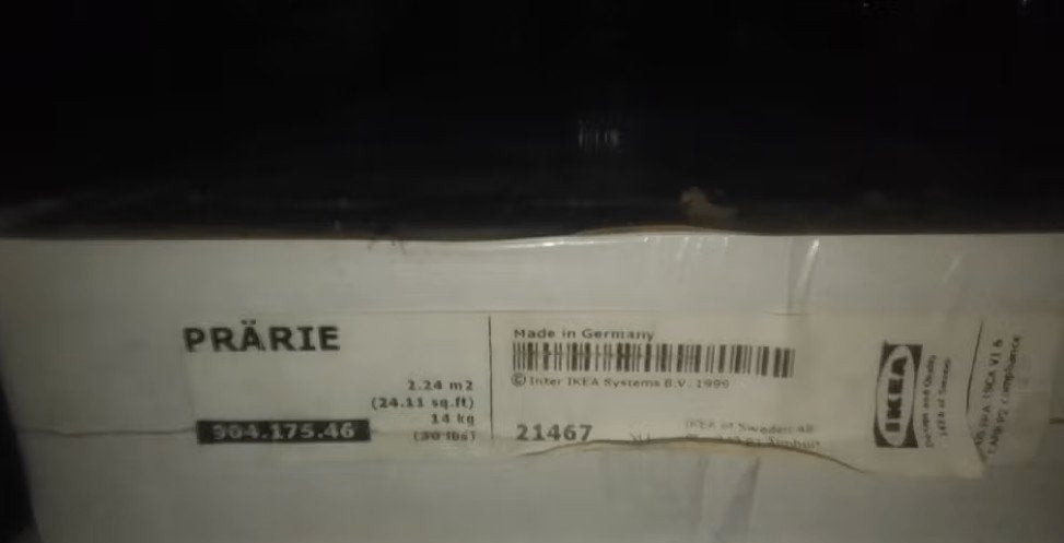 Ikea PRÄRIE laminaat, Ophalen, Nieuw