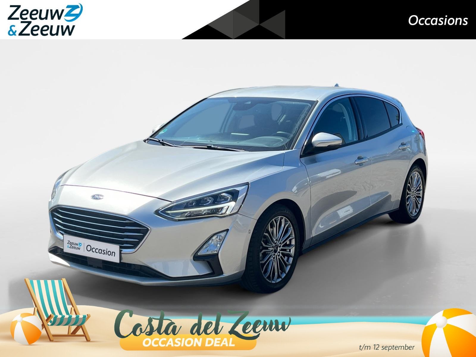 Ford Focus 1.0 EcoBoost Titanium Business | Dealer onderhoud, Auto's, Ford, 12 maanden, Gebruikt, Origineel Nederlands, Bedrijf