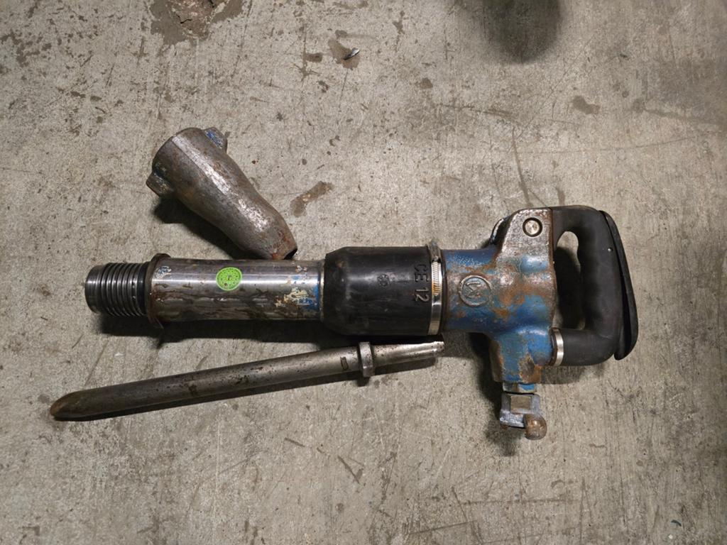 Wilking CE12V sloophamer op lucht inclusief beitel, Gebruikt, ., Ophalen of Verzenden, Wilking