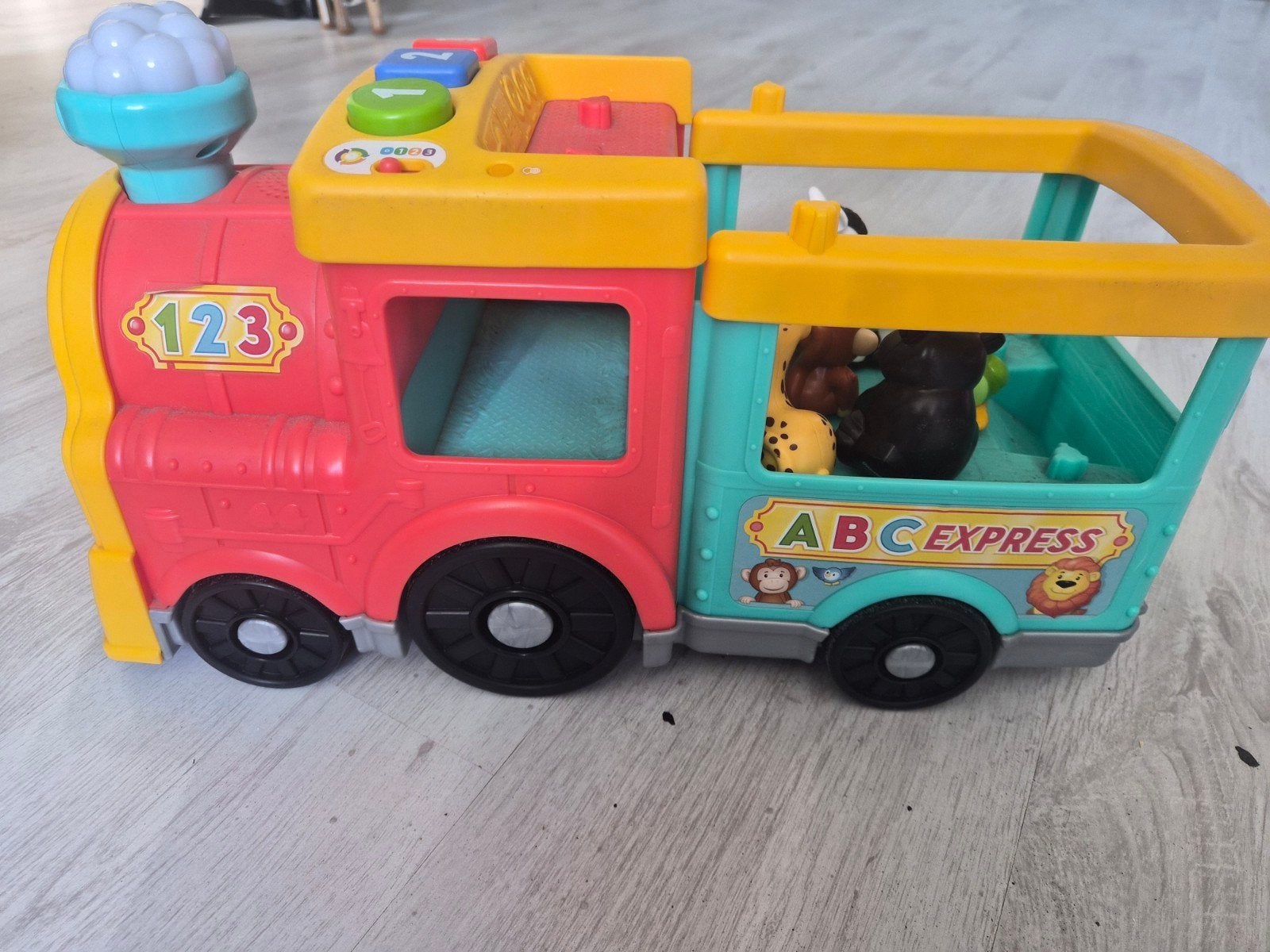 VTech Zoef Zoef Dieren Trein met geluid en licht, Ophalen, Gebruikt, Overige typen, Met licht