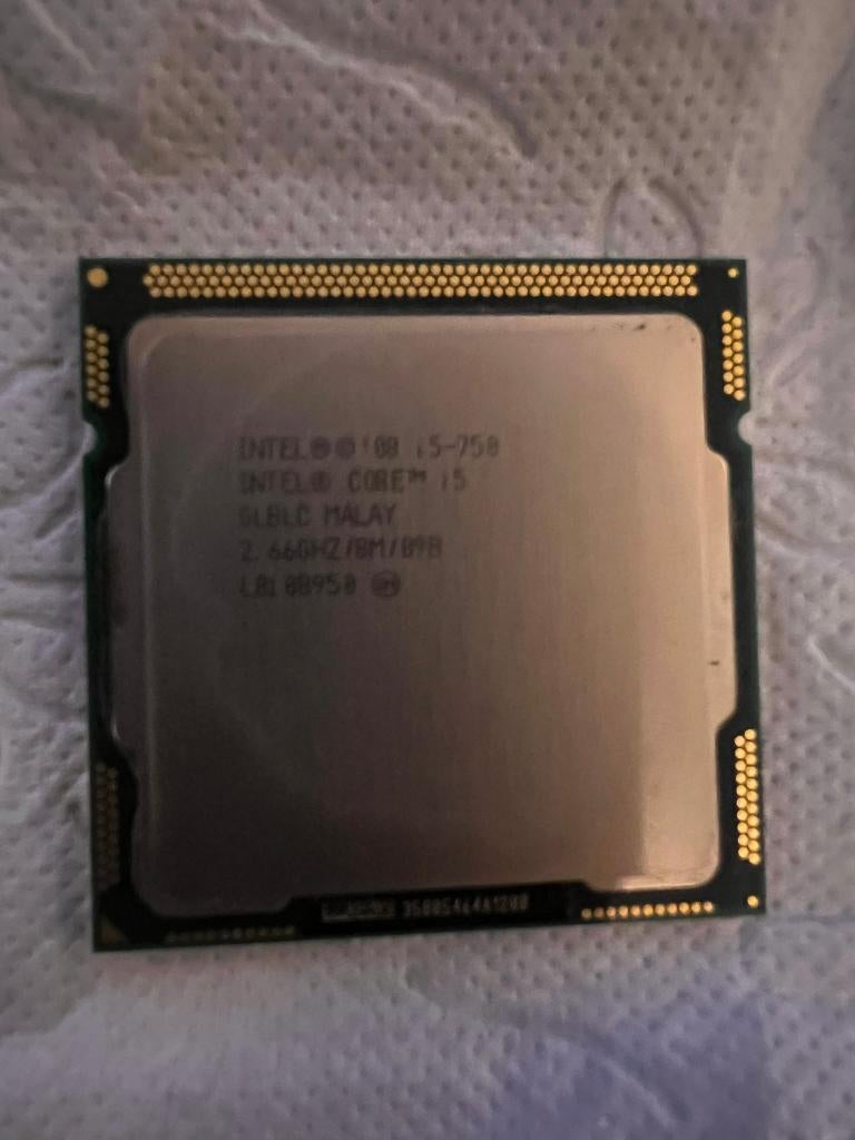 Intel Core i5-750 processor, Computers en Software, Processors, Gebruikt, 4-core, 2 tot 3 Ghz, Ophalen of Verzenden