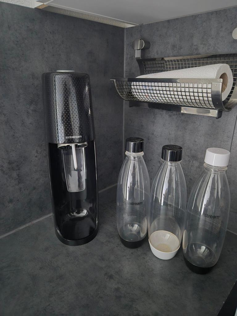 Sodastream inclusief 3 flessen., Witgoed en Apparatuur, Ophalen of Verzenden