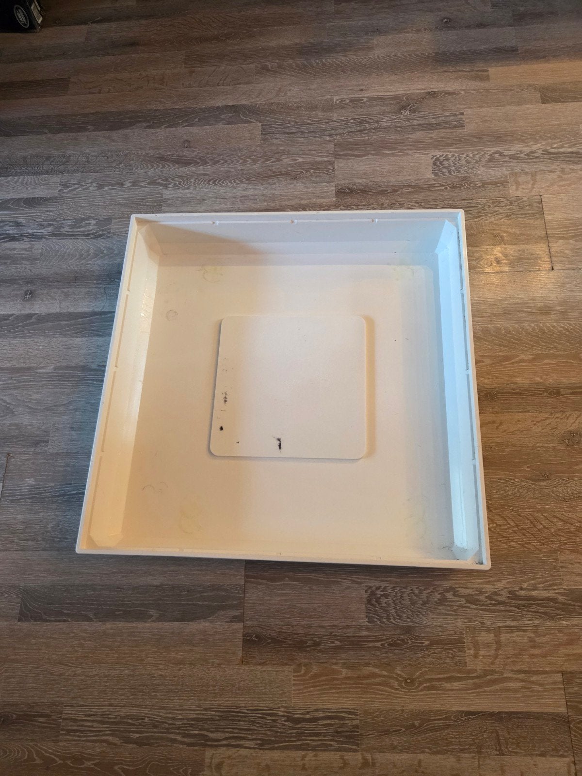 Lekbak voor wasmachine of droger - Nedco 70x70x10cm, Ophalen, Gebruikt