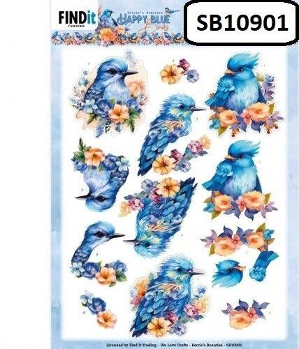 3D Uitdrukvellen - Berries Beauties, Verzenden, Nieuw, Overige thema's, Knipvel