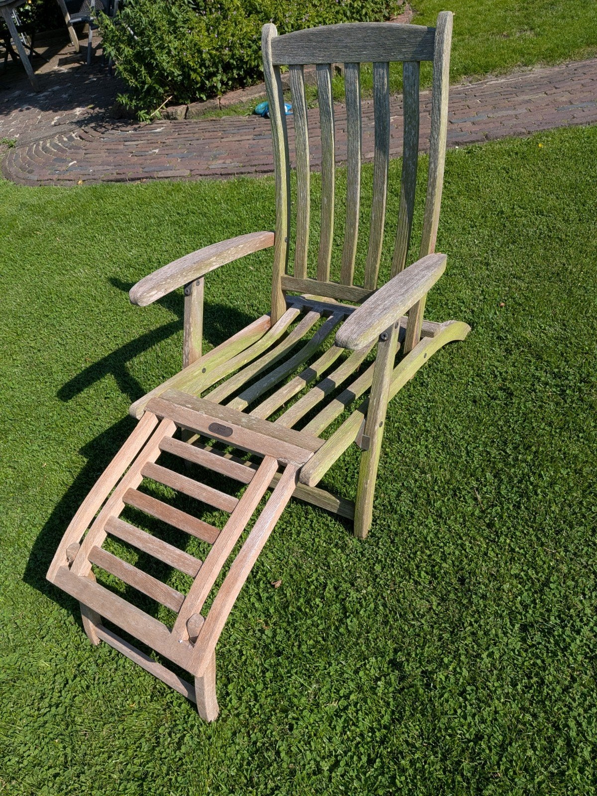 Tuinstoel teakhout, Ophalen, Teakhout