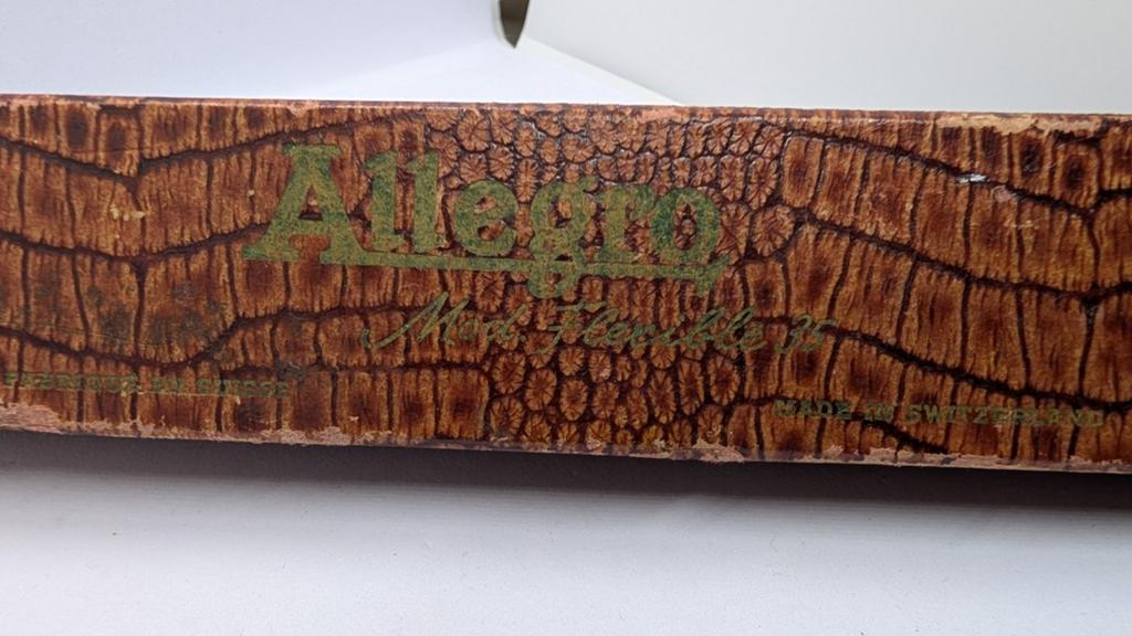 Vintage Allegro Scheerriem - Mod. Flexible - Zwitsers, Antiek en Kunst, Ophalen of Verzenden