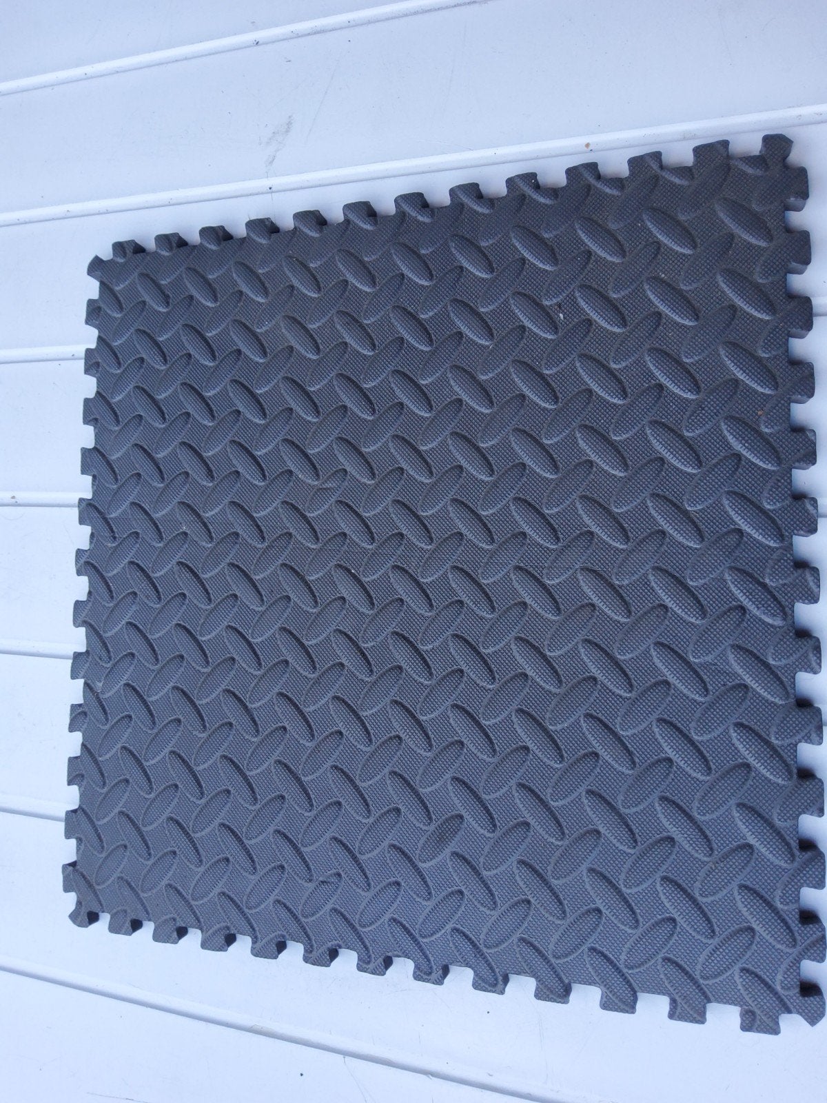 afmeting 40x40 cm     1cm dik    35 stuks, Ophalen, Gebruikt, Fitnessmat