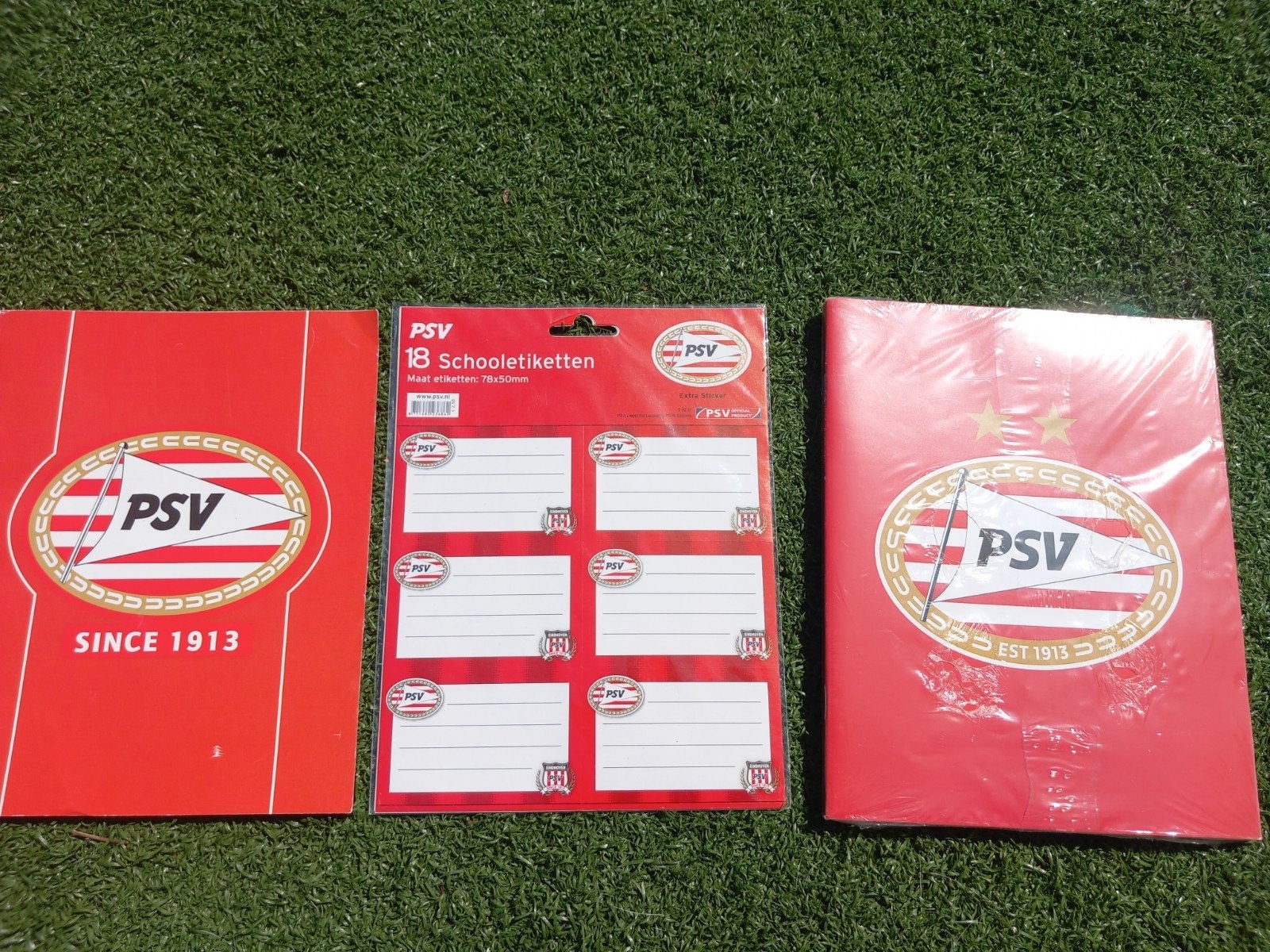 PSV schriften en etiketten, Ophalen, Nieuw