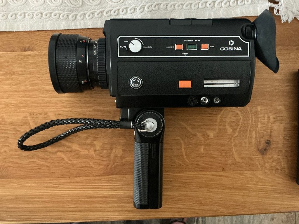 Super 8 filmcamera, Ophalen, 1960 tot 1980, Filmcamera