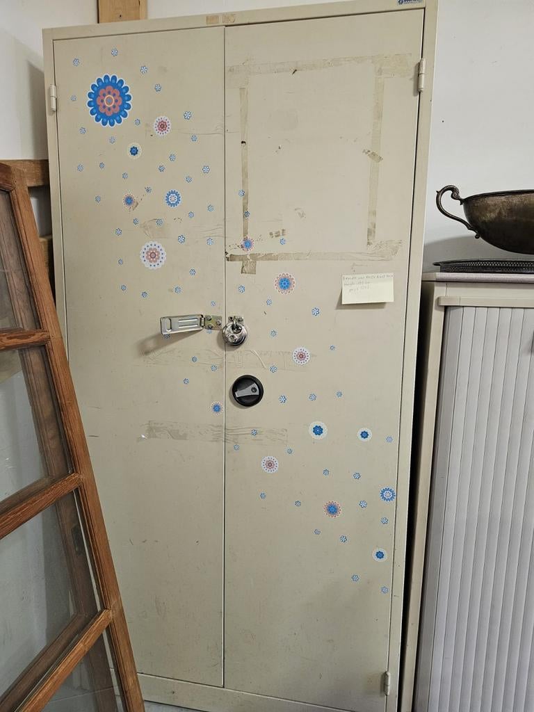 Archiefkast - Handig voor op kantoor - 192x100x40 cm, Ophalen, Gebruikt, 50 tot 100 cm, Met slot