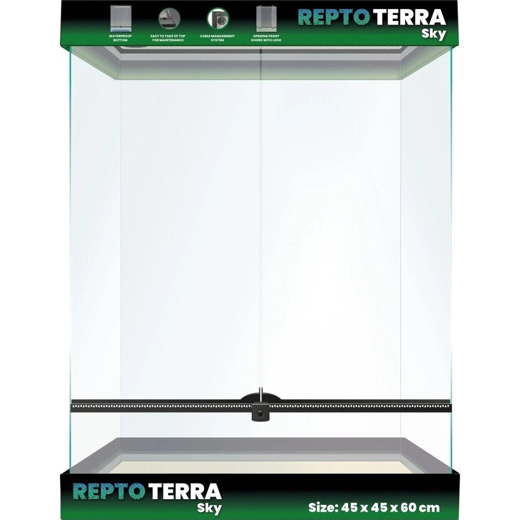 Terrarium repto terra 45x45x60, Dieren en Toebehoren, Ophalen, Zo goed als nieuw