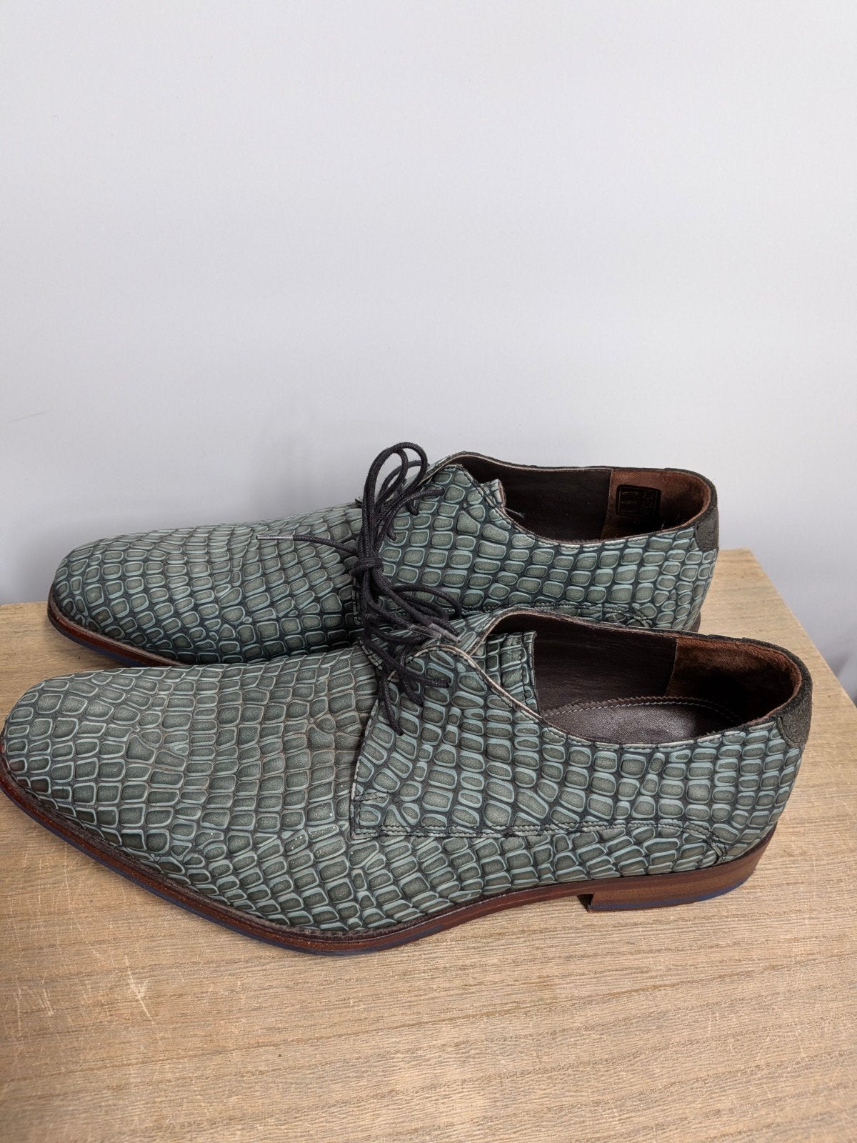 Floris van Bommel nette herenschoenen turquoise-mintgroen, Kleding | Heren, Schoenen, Floris van Bommel, Overige kleuren, Floris van Bommel